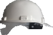 LOREX LR-065 white safety helmet with sweat pad