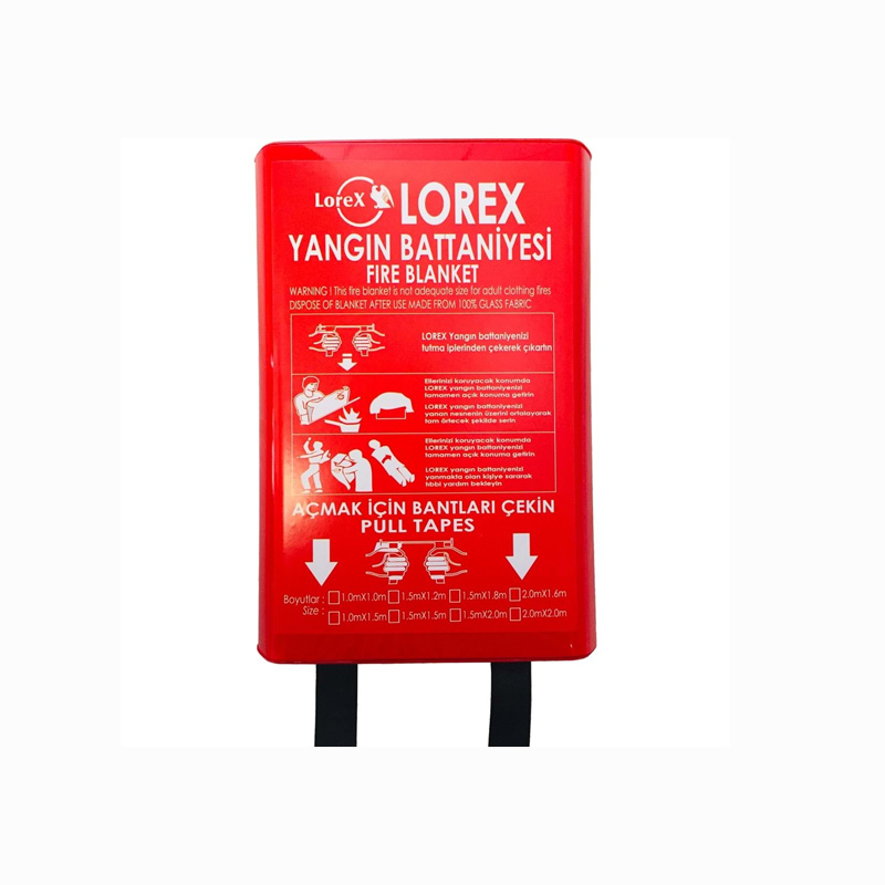 LOREX LR-FB1512B 150cm x 120cm — огнетушащее покрывало в коробе