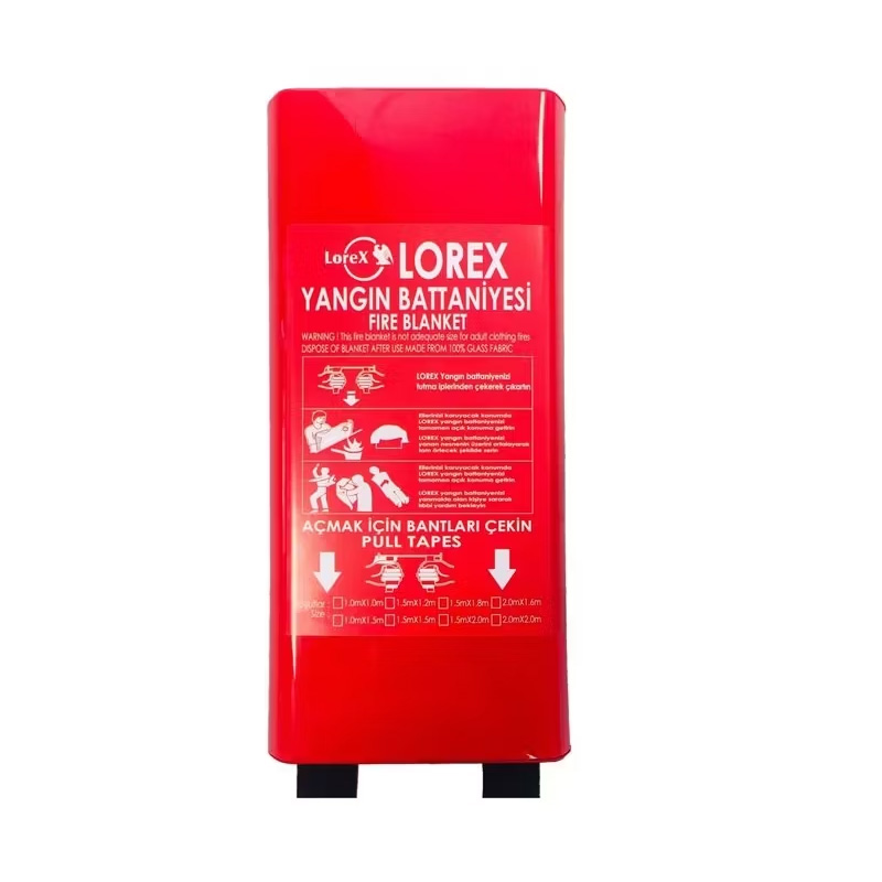 LOREX LR-FB1515B 150cm x 150cm — огнетушащее покрывало в коробе