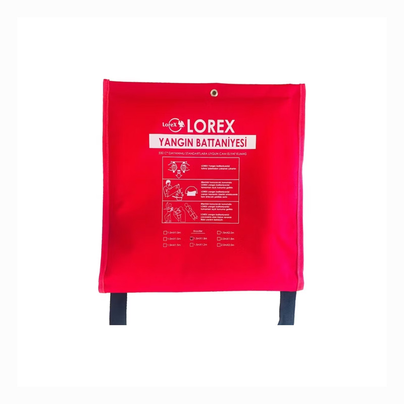 LOREX LR-FB1515C 150cm x 150cm — огнетушащее покрывало в сумке (турецкий, стандарт)